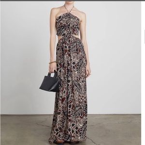 Nwt who what wear charms halter cut out dress